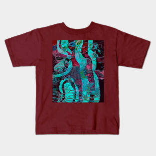 Digital abstract art 2.6 Kids T-Shirt